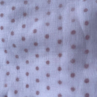 Baby Blanket / Swaddle Cloth - Polka Dot with Hood
