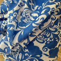 Cashmere Pashmina - Blue Floral