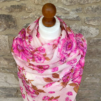 Cashmere Pashmina - Floral Bouquet