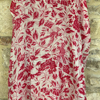 Cashmere  Pashmina - Crimson Floral