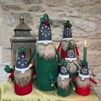 Handcrafted Felted Wool Father Christmas - Small