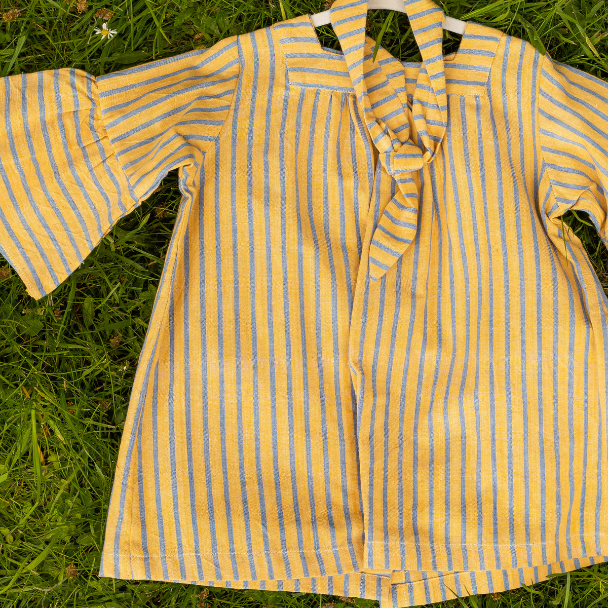 Girls Cotton Tunic Dress with Matching Hair Band