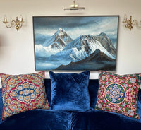 Handcrafted Crewel Work Cushion