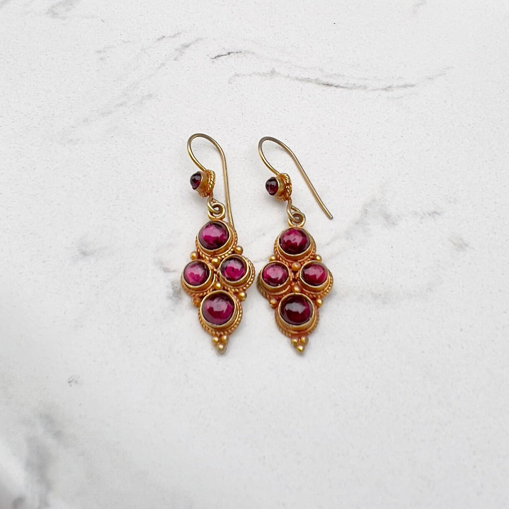 Garnet Earrings