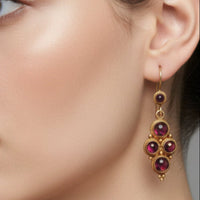 Garnet Earrings