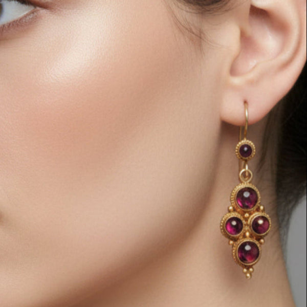 Garnet Earrings