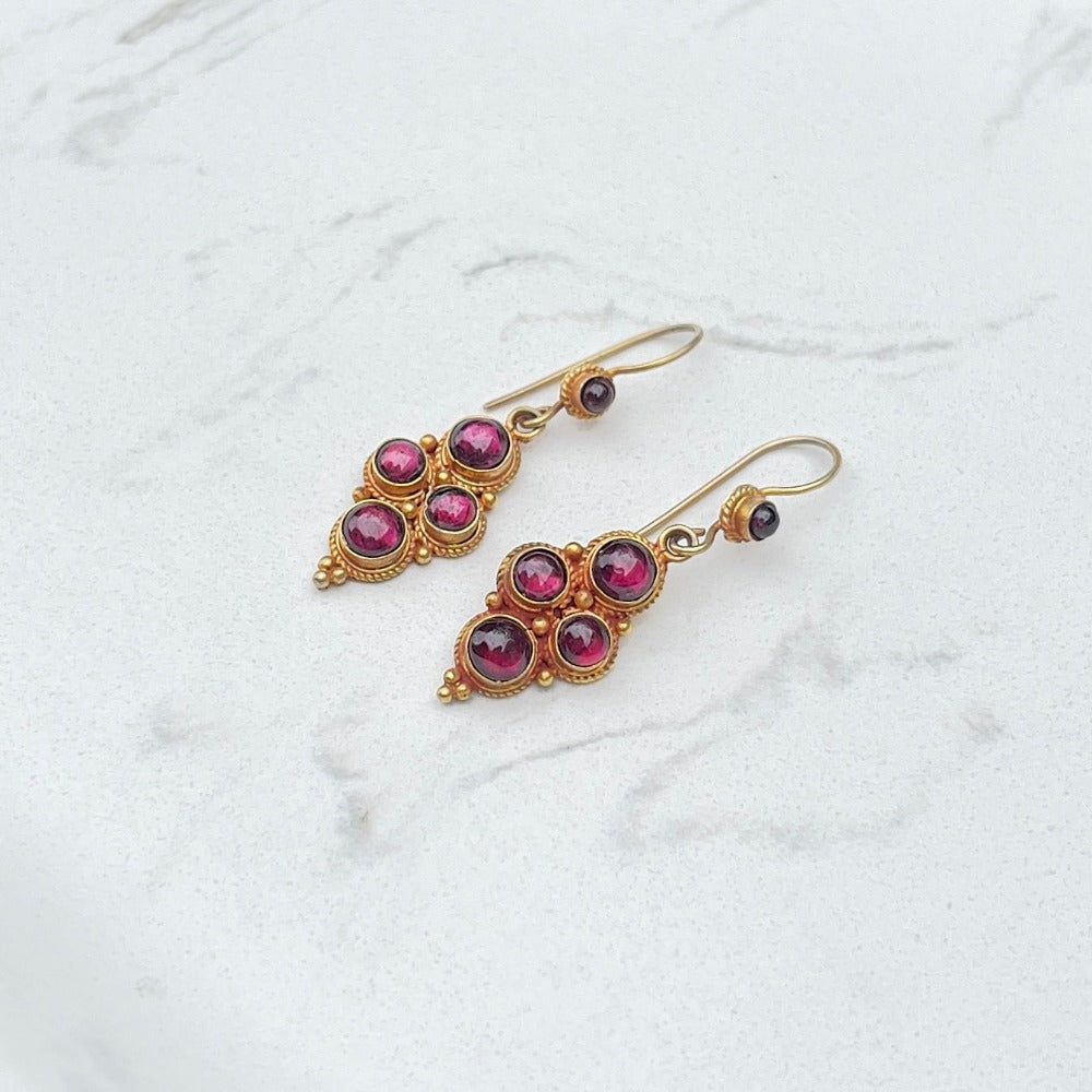 Garnet Earrings