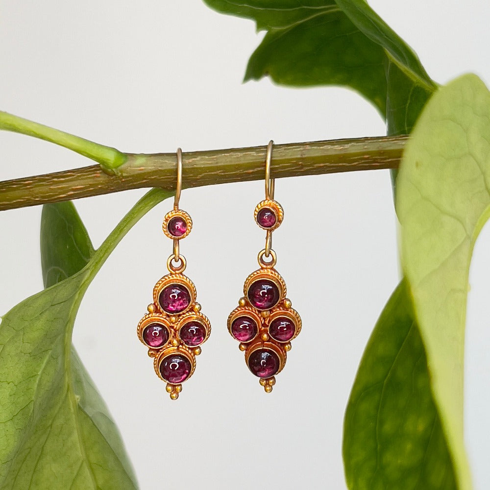 Garnet Earrings