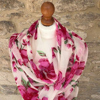 Cashmere Pashmina - Vintage Floral