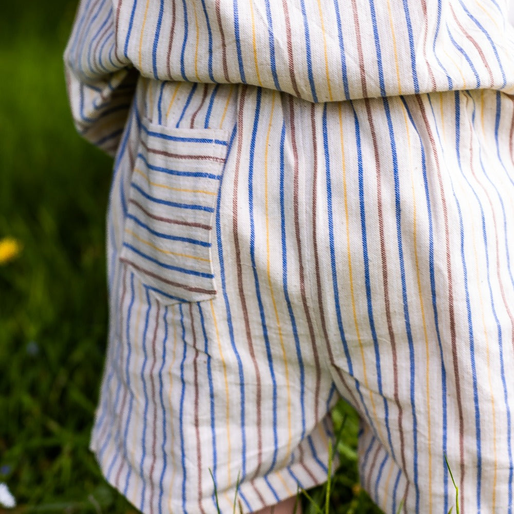 Cotton Shorts and Shirt Set 