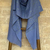 Cashmere Pashmina - Hand Embroidered - Cornflower Blue