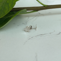 Handcrafted Silver 'Star' Earrings