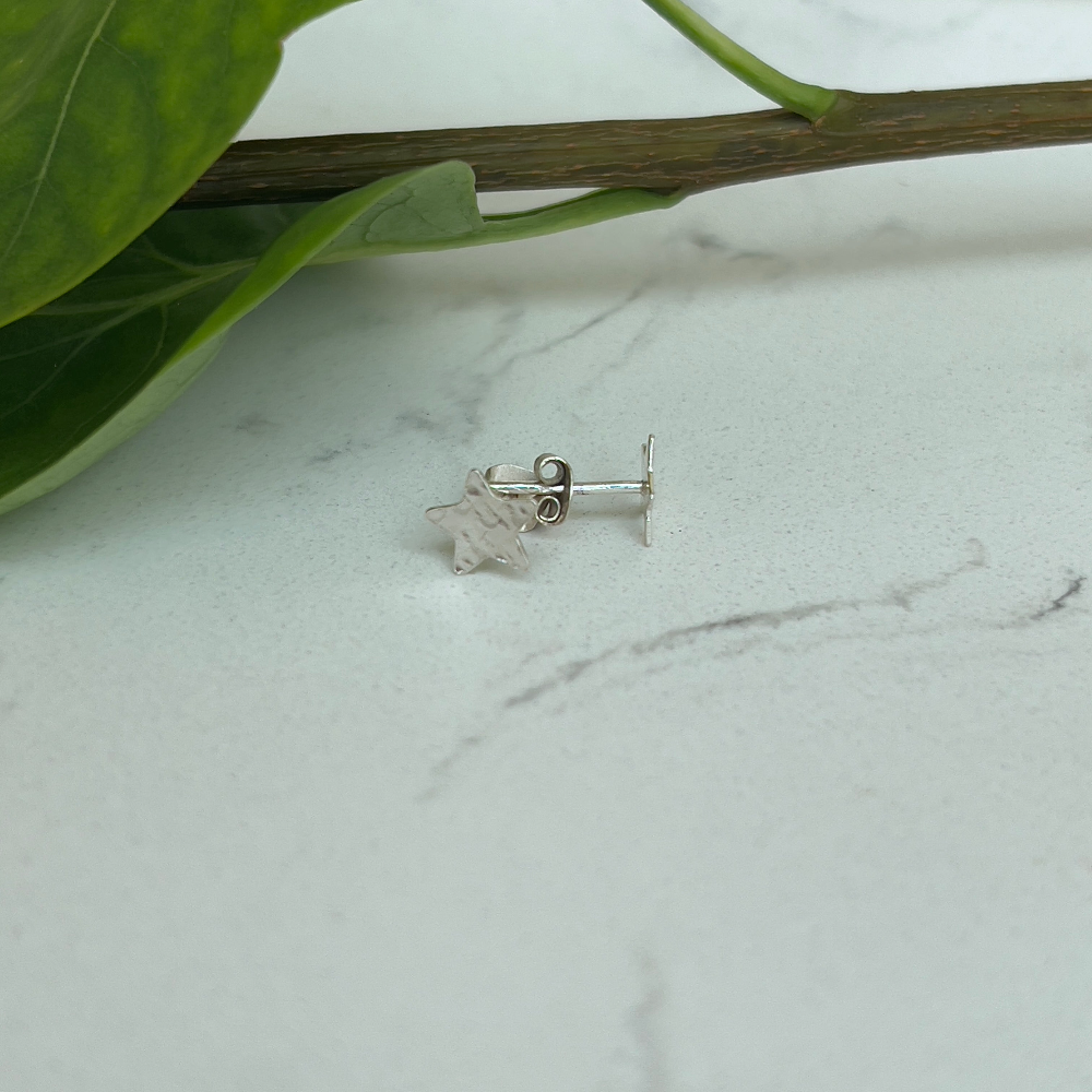 Silver &#39;Star&#39; Earrings