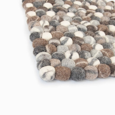 Douée -  Pure New Zealand Felted Wool Mat - Naturals