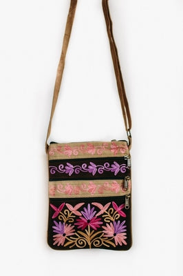 Stylish Embroidered Bag - Perfect for Essentials & Travel