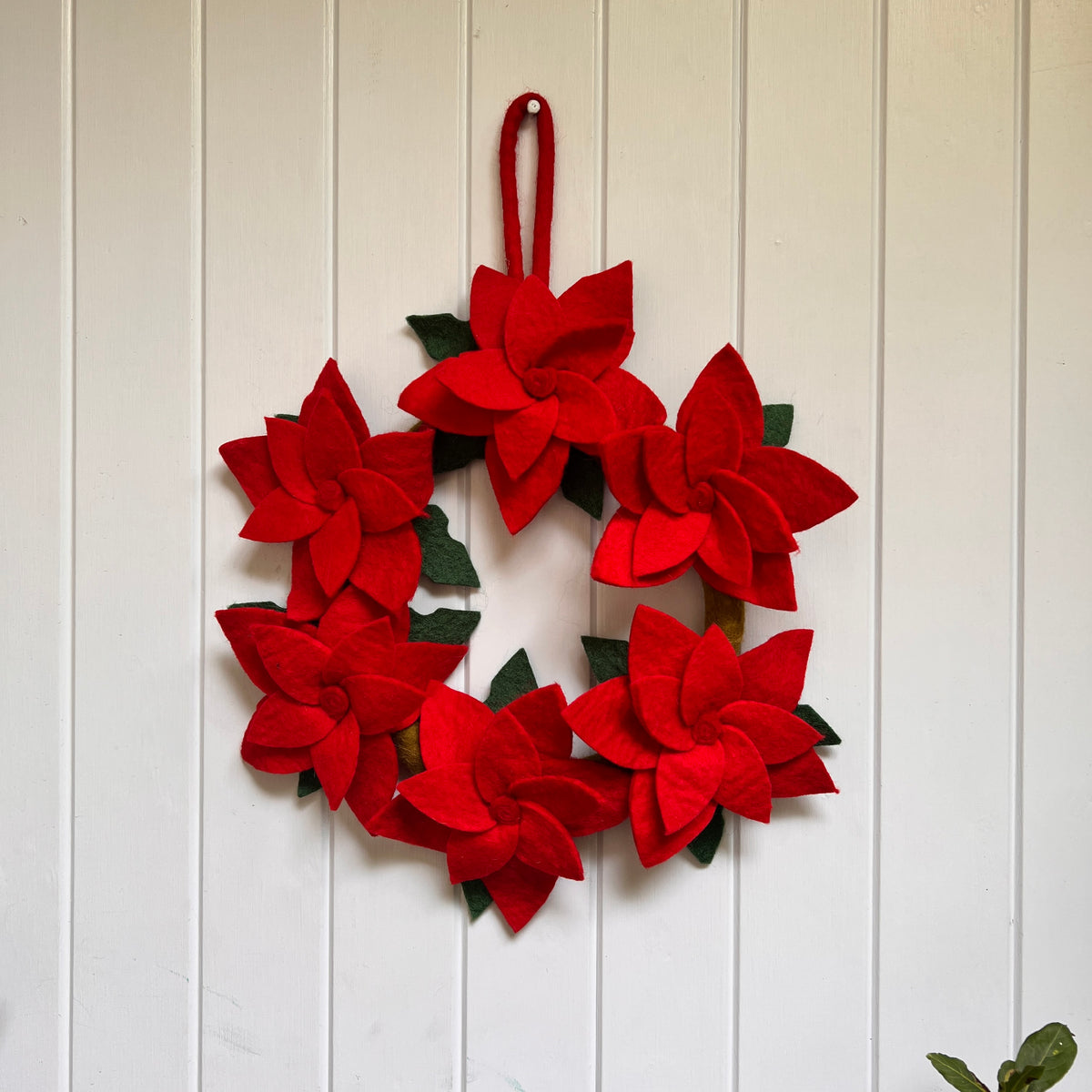 Douée -  &#39;Poinsettia&#39; Wreath