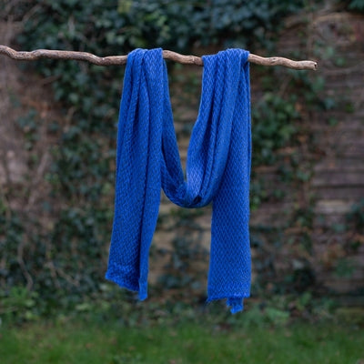 Cashmere Scarf - Royal Blue