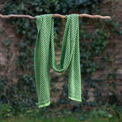 Douée -  Cashmere Scarf - Lime Green