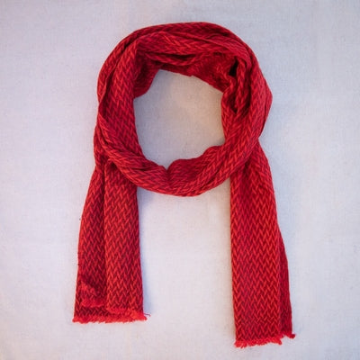 Douée -  Cashmere Scarf - Red