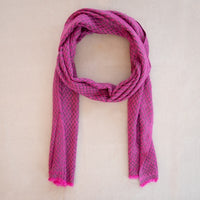 Cashmere Scarf - Raspberry Pink