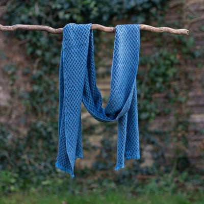 Cashmere Scarf - Airforce Blue