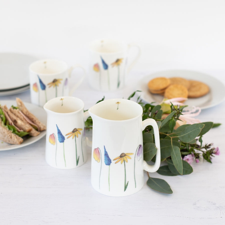 Bone China Jug - Daisy