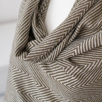 Douée -  Cashmere Scarf (Large) - Sage Green
