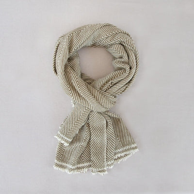 Douée -  Cashmere Scarf (Large) - Sage Green