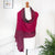 Douée -  Cashmere Reversible Pashmina - Cerise