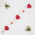 Douée -  Pure Wool Felted 'Heart' Garland - Red and White