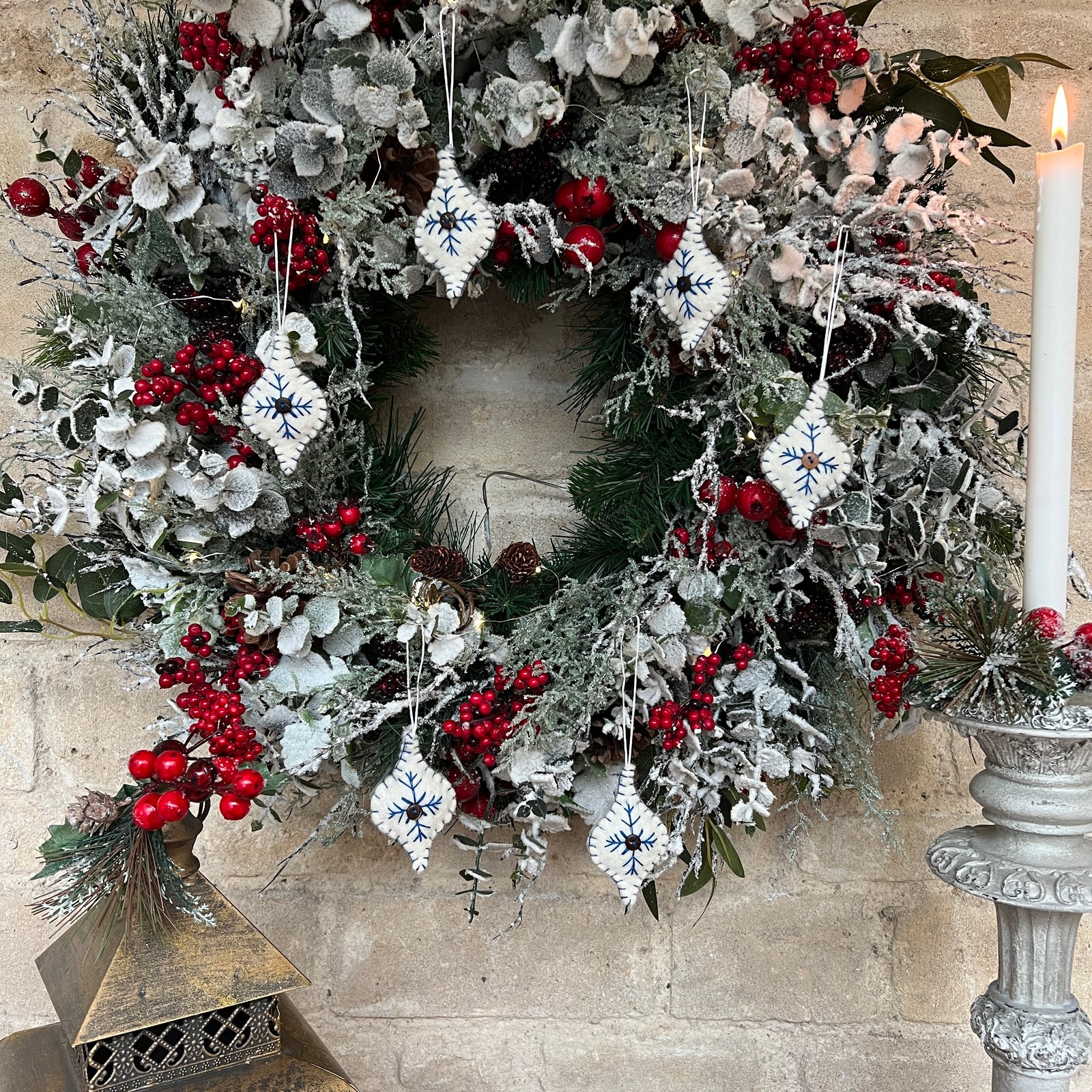 Douée -  'Scandi' Christmas - Bauble