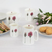 Bone China Jug - Thistles