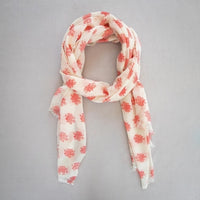 Cashmere Pashmina - Pink Bouquet