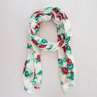 Cashmere  Pashmina - Red Rose