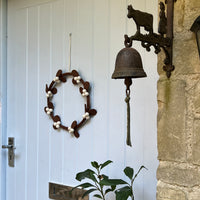 Handcrafted Felted Wool Contemporary Mistletoe Wreath
