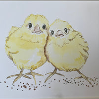 'Cheek to Cheek' - Limited Number Mounted Print by Linda Beazley