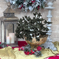 Handcrafted Felted Wool 'Mistletoe'