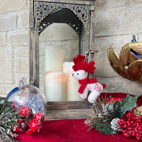 Handcrafted Felted Wool Reindeer