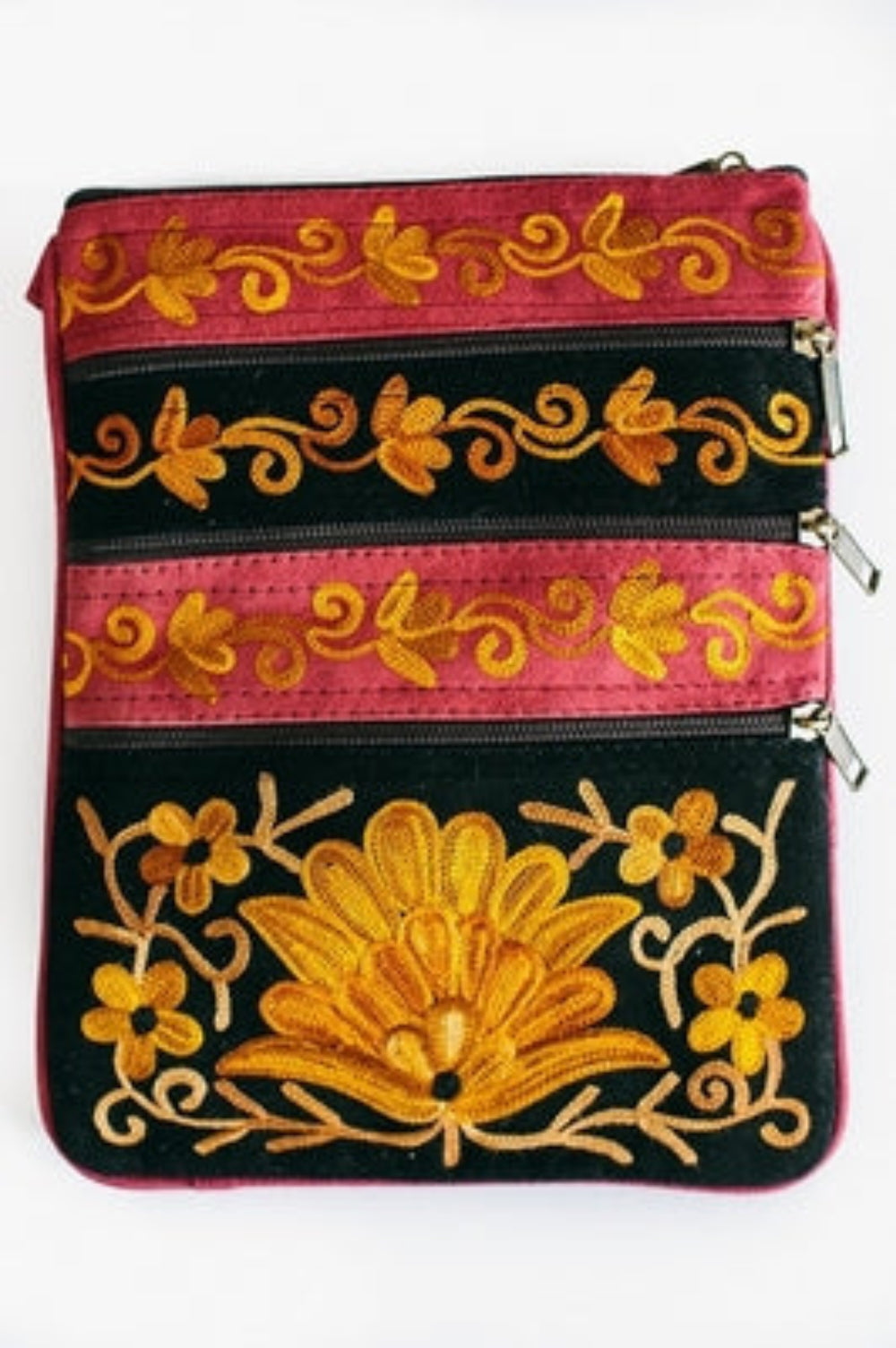 Stylish Embroidered Bag - Perfect for Essentials &amp; Travel