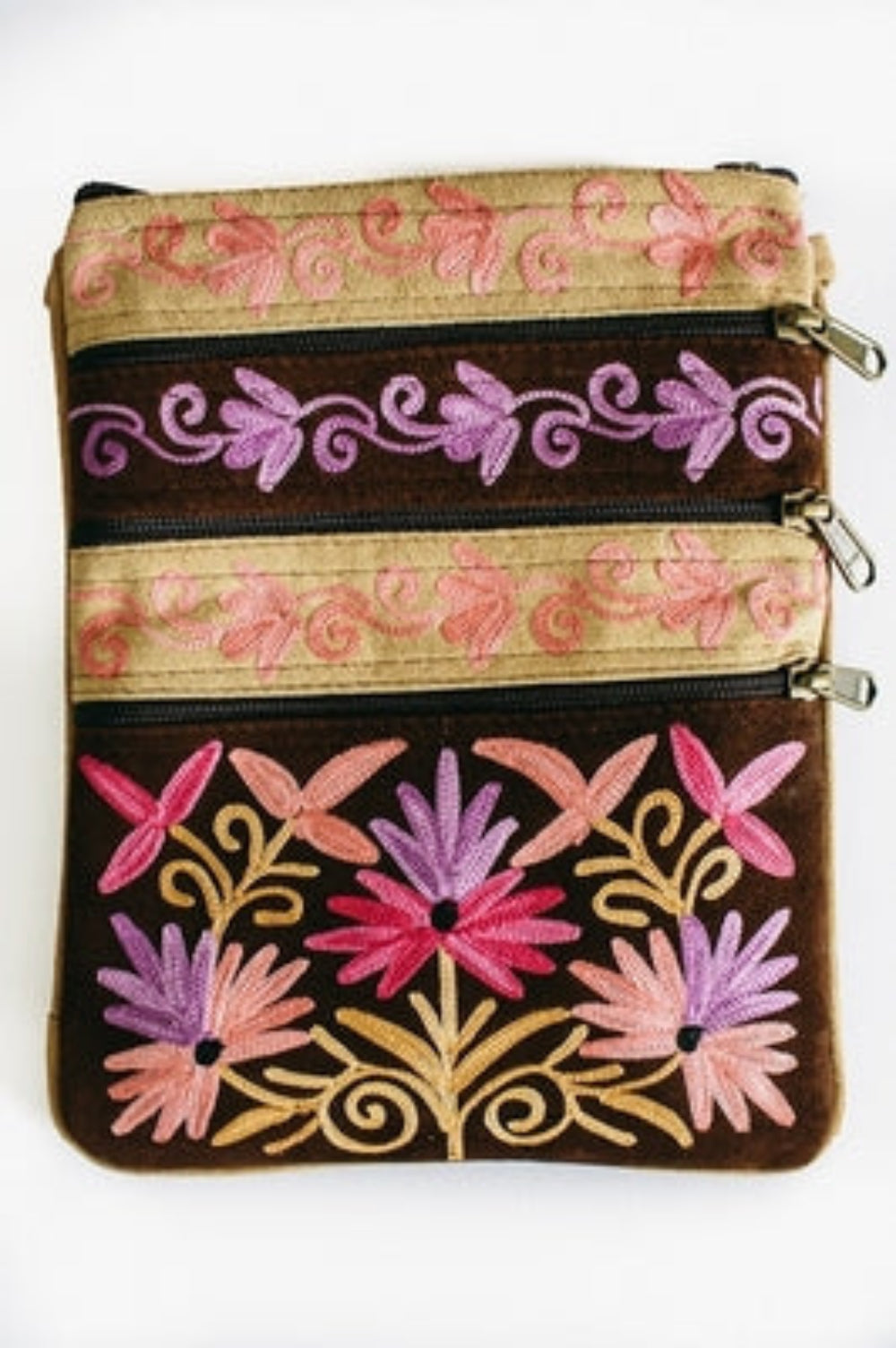 Stylish Embroidered Bag - Perfect for Essentials & Travel